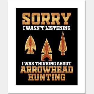 Arrowhead Hunting School Arrowhead Collector Posters and Art